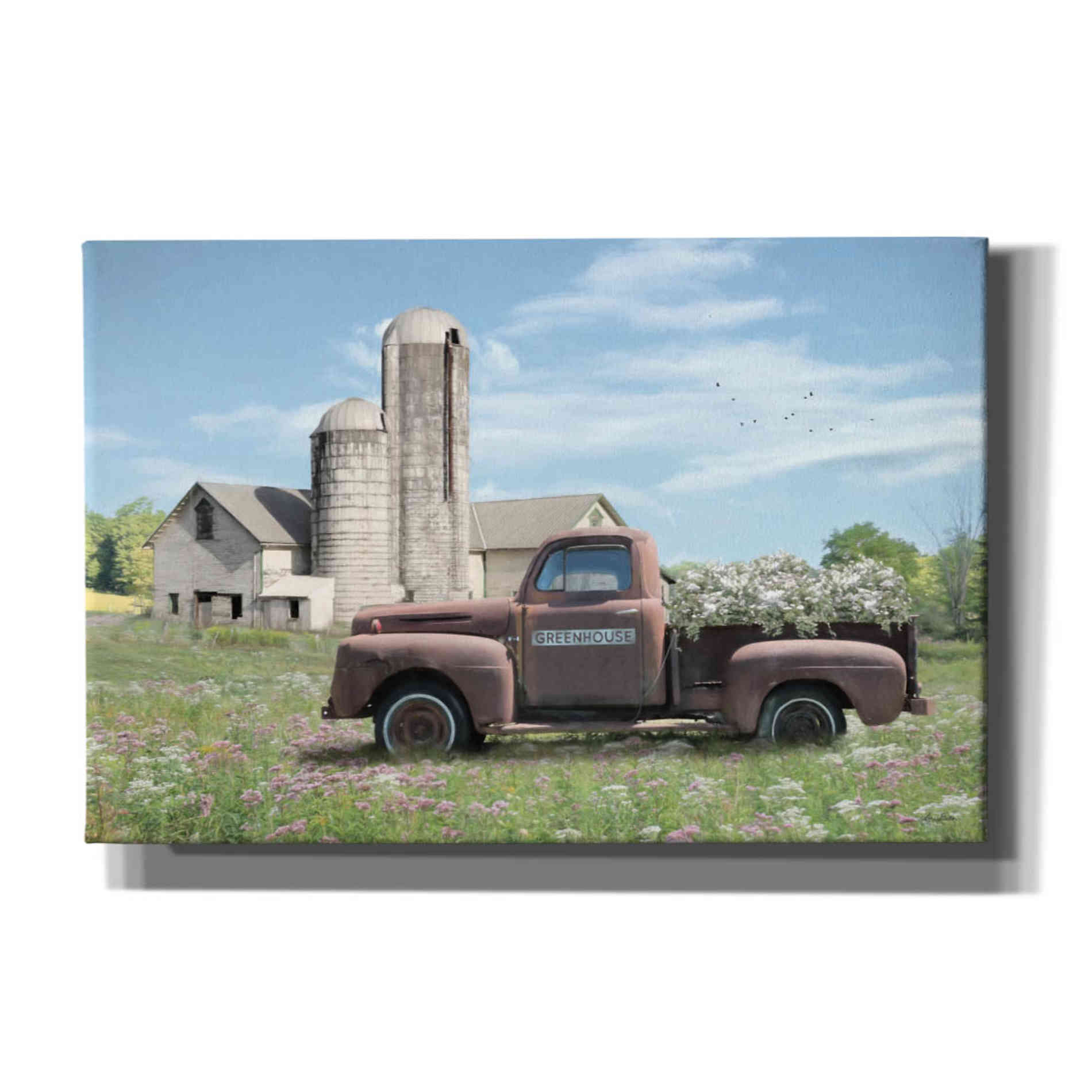 'Annville Summer Fields' by Lori Deiter, Canvas Wall Art