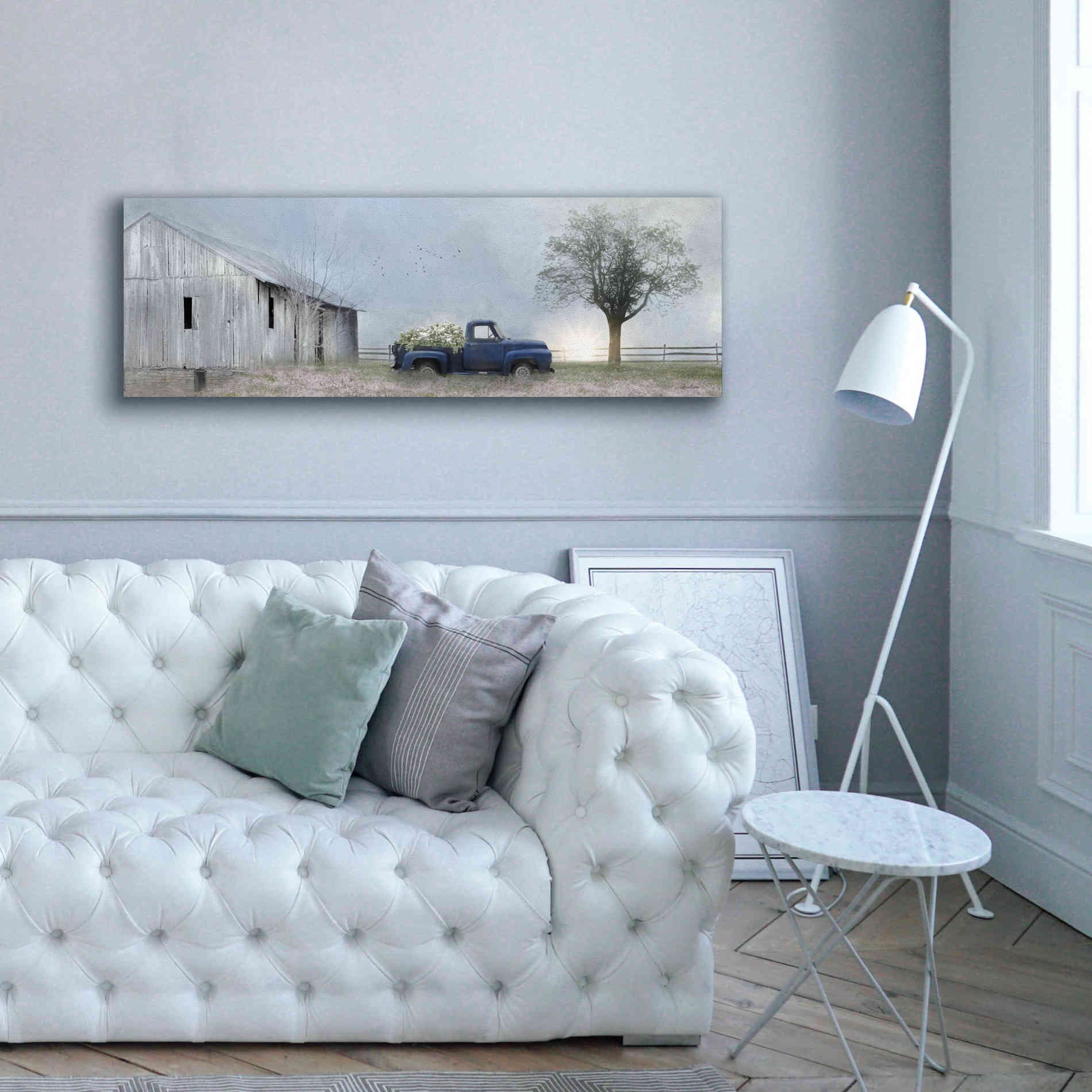 'Jonestown Barn' by Lori Deiter, Canvas Wall Art,60 x 20