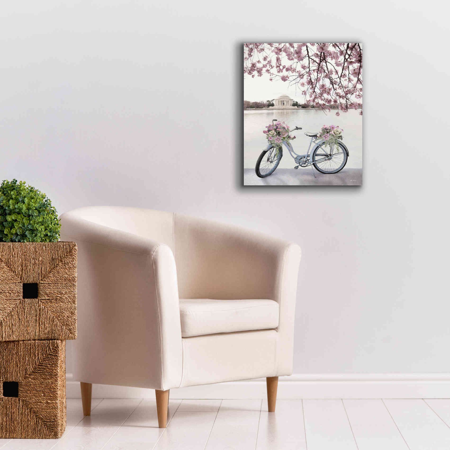 'Enjoy Beauty' by Lori Deiter, Canvas Wall Art,20 x 24
