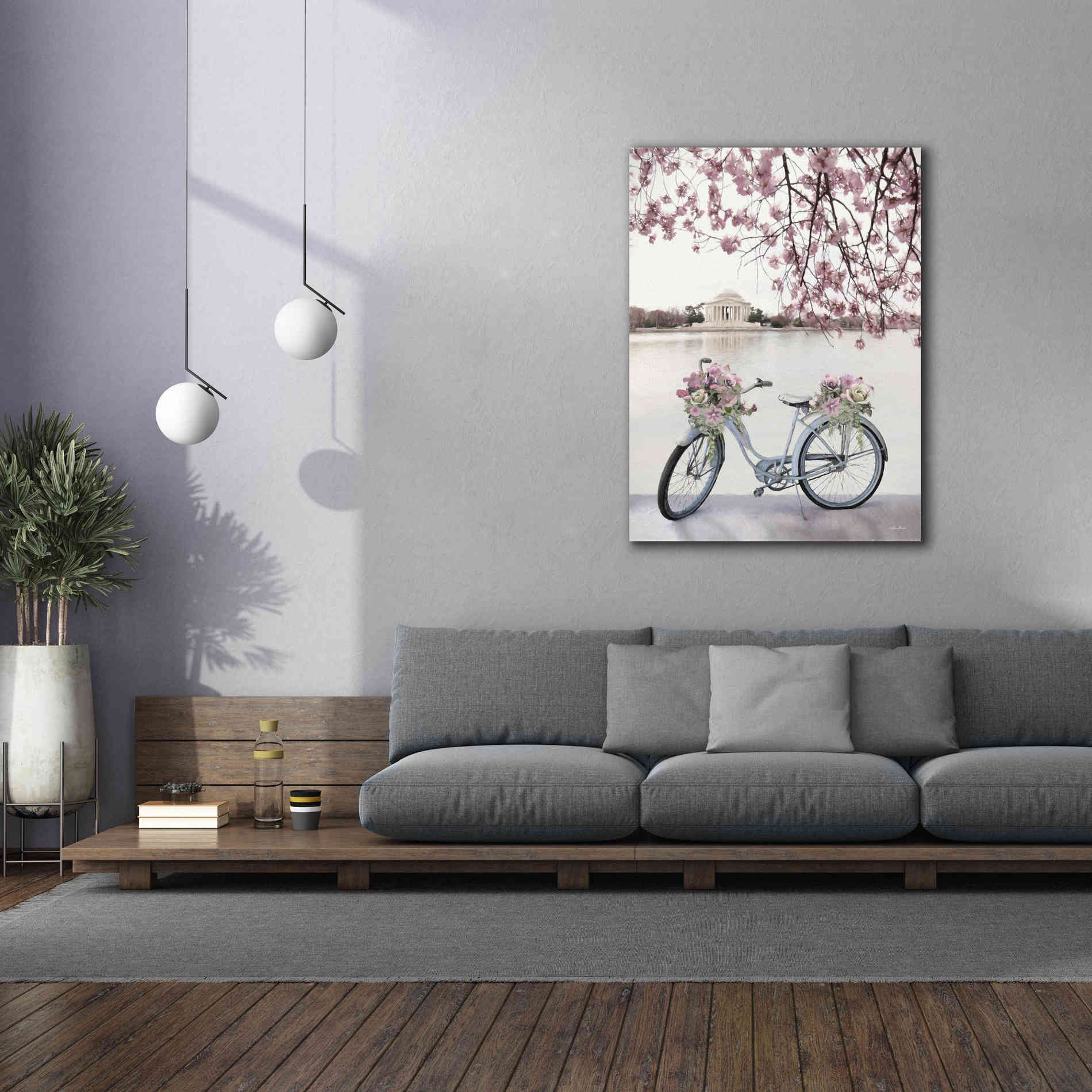 'Enjoy Beauty' by Lori Deiter, Canvas Wall Art,40 x 54