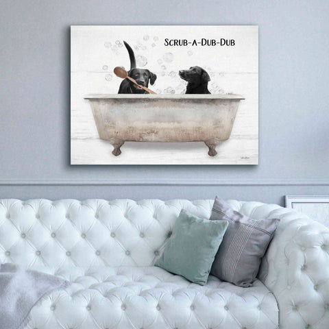 Image of 'Scrub-a-Dub-Dub' by Lori Deiter, Canvas Wall Art,54 x 40