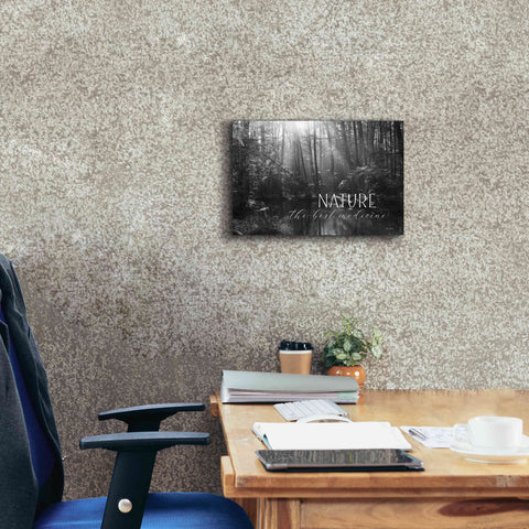 Image of 'Nature - The Best Medicine' by Lori Deiter, Canvas Wall Art,18 x 12