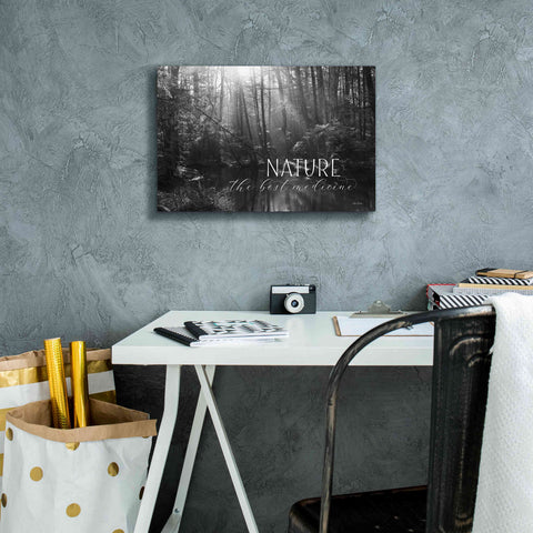 Image of 'Nature - The Best Medicine' by Lori Deiter, Canvas Wall Art,18 x 12