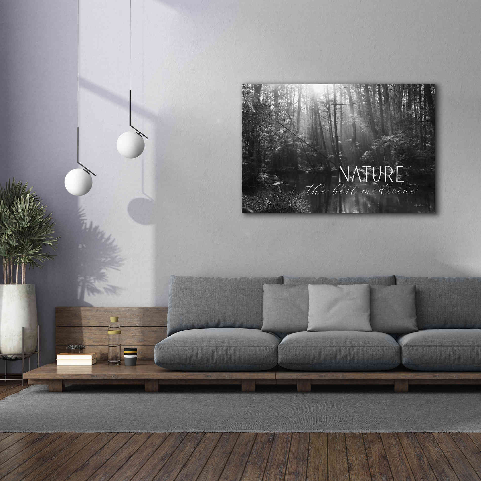 'Nature - The Best Medicine' by Lori Deiter, Canvas Wall Art,60 x 40