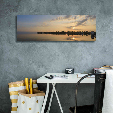 Image of 'French Bay Sunrise' by Lori Deiter, Canvas Wall Art,36 x 12