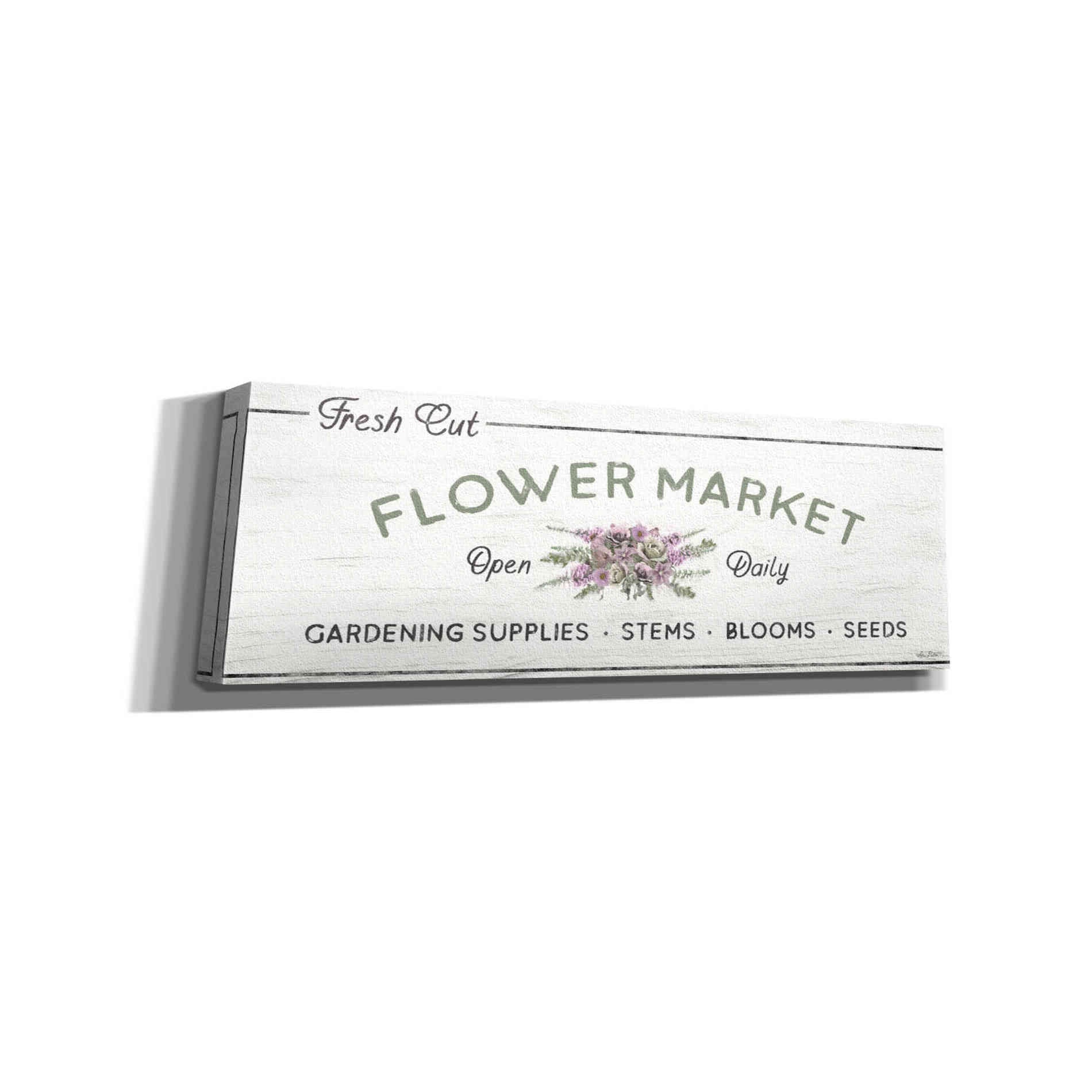 'Flower Market' by Lori Deiter, Canvas Wall Art