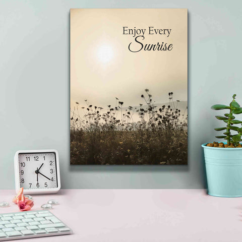 Image of 'Enjoy the Sunrise' by Lori Deiter, Canvas Wall Art,12 x 16