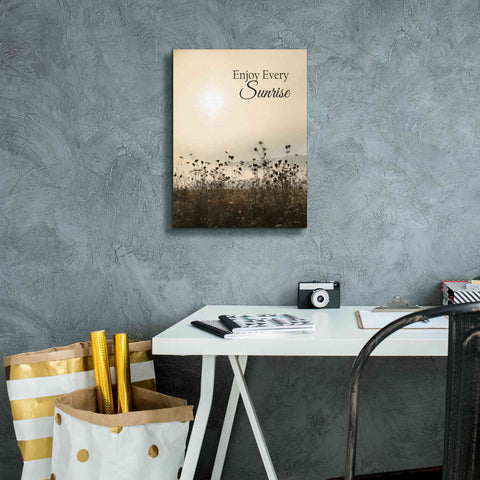 Image of 'Enjoy the Sunrise' by Lori Deiter, Canvas Wall Art,12 x 16