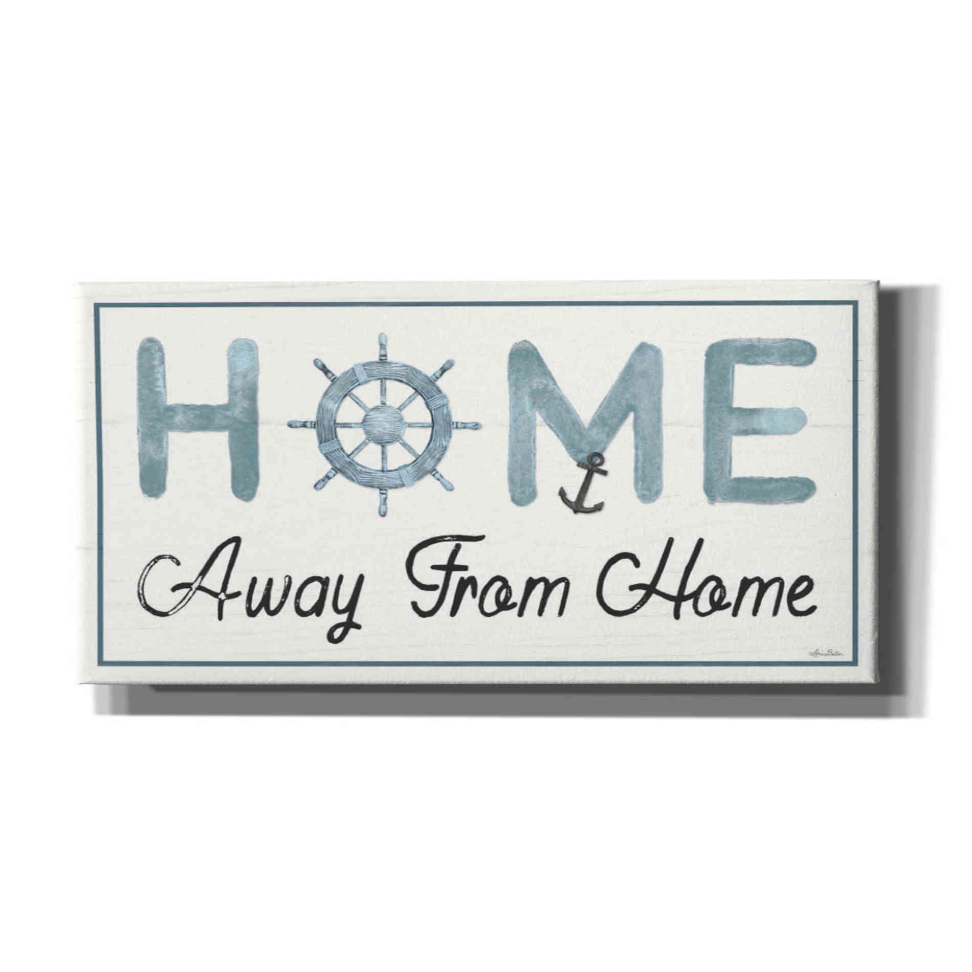 'Nautical Home Away from Home II' by Lori Deiter, Canvas Wall Art