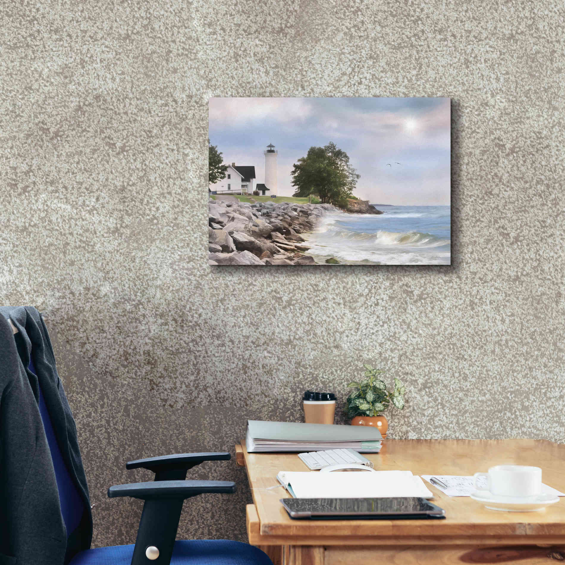 'Afternoon at Tibbetts Point' by Lori Deiter, Canvas Wall Art,26 x 18
