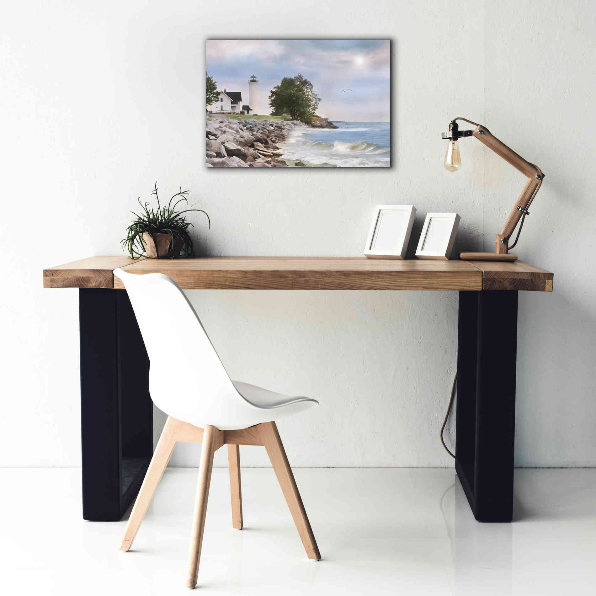 'Afternoon at Tibbetts Point' by Lori Deiter, Canvas Wall Art,26 x 18