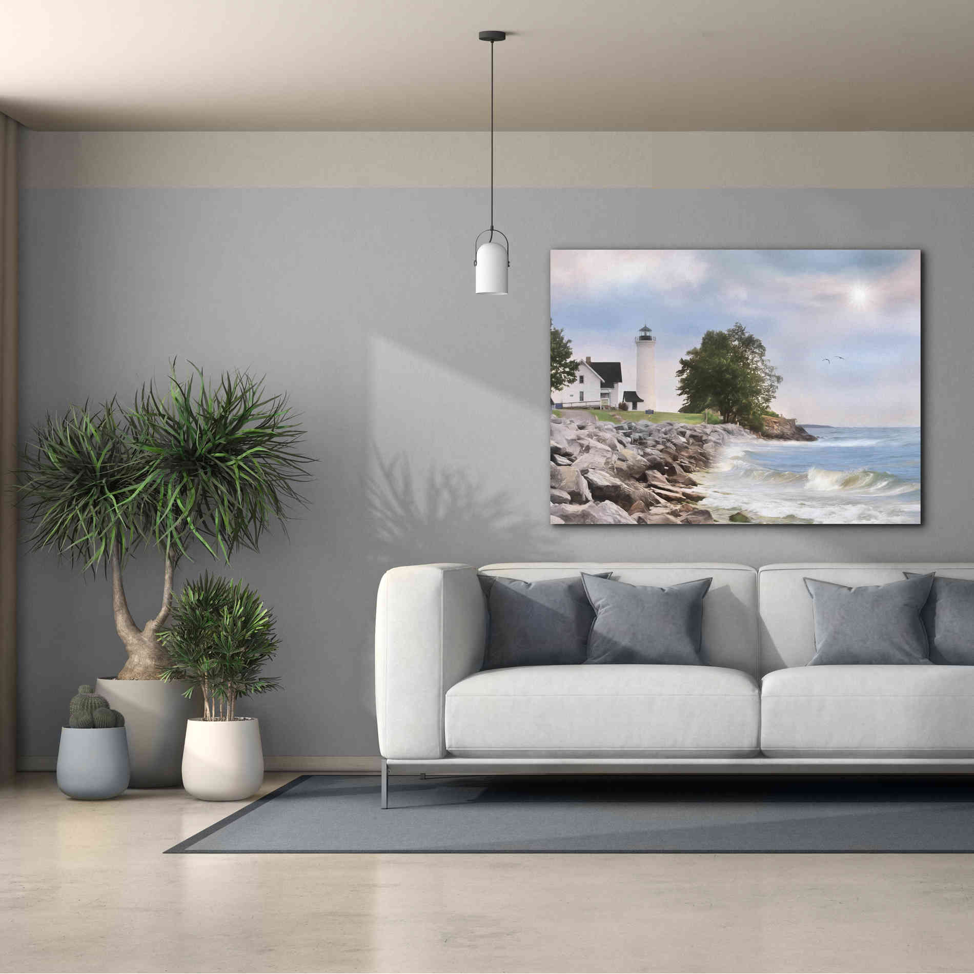 'Afternoon at Tibbetts Point' by Lori Deiter, Canvas Wall Art,54 x 40
