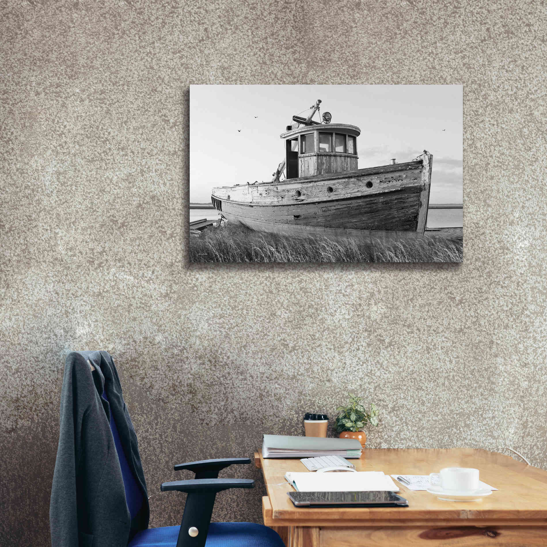 'This Old Boat I' by Lori Deiter, Canvas Wall Art,40 x 26
