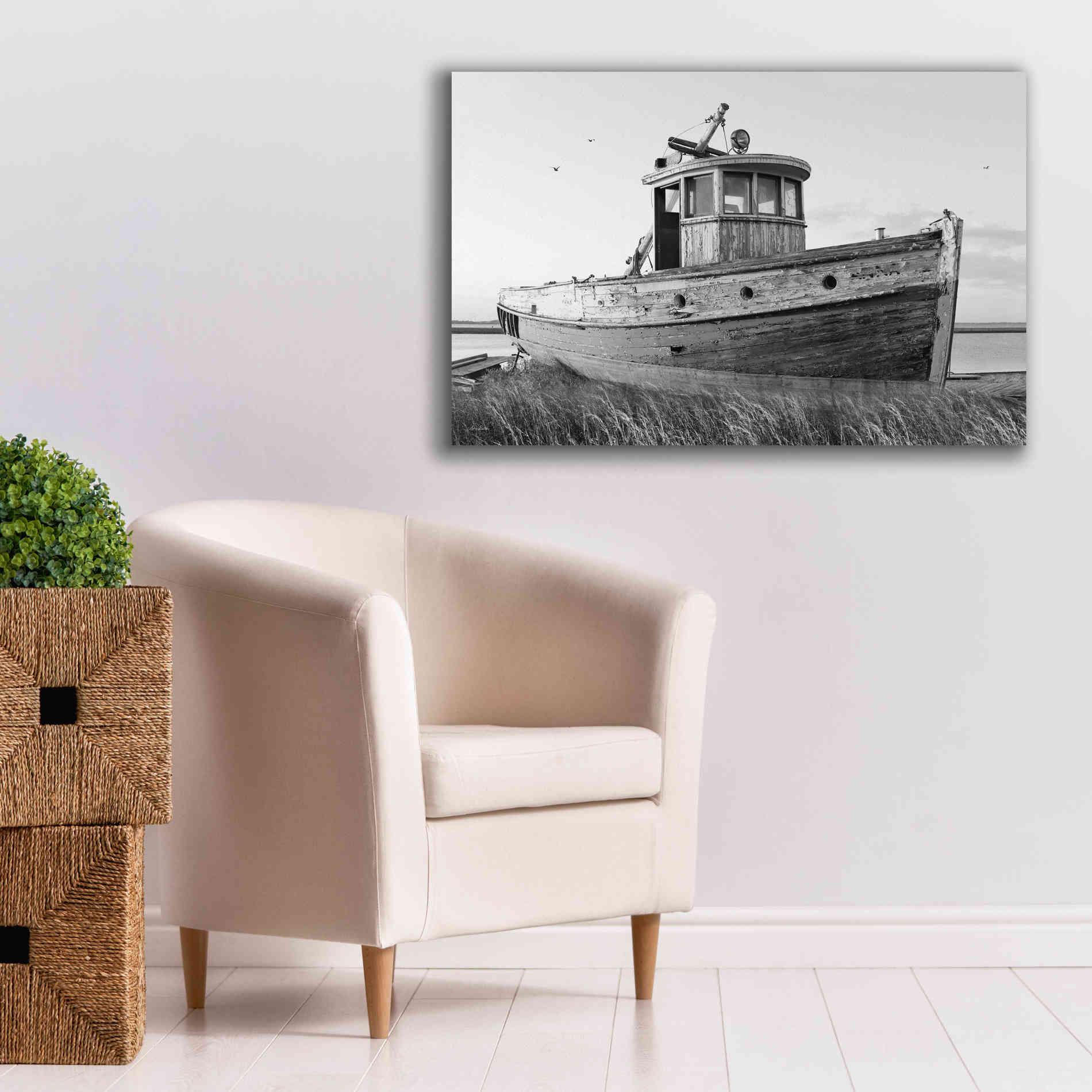 'This Old Boat I' by Lori Deiter, Canvas Wall Art,40 x 26