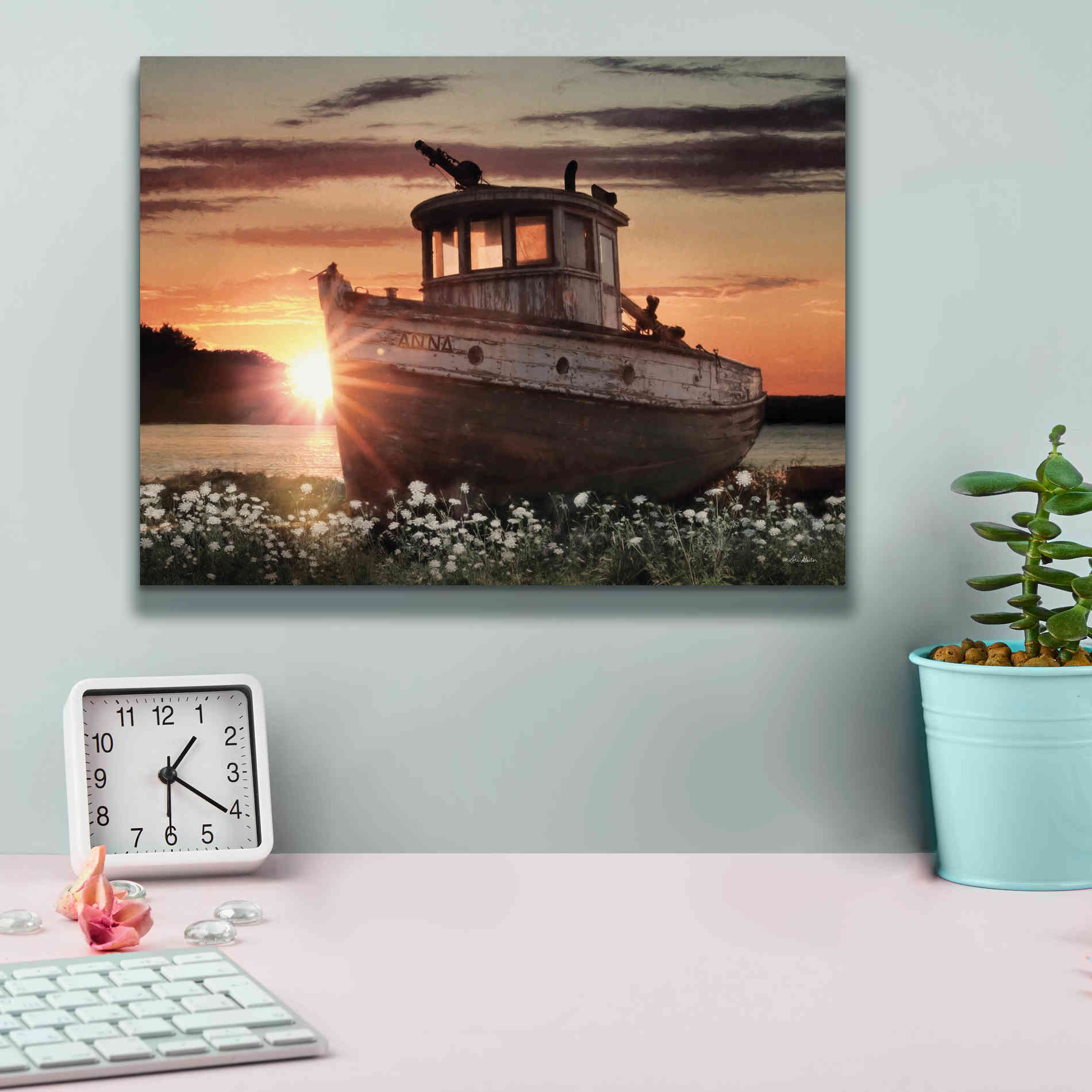 'Anna' by Lori Deiter, Canvas Wall Art,16 x 12