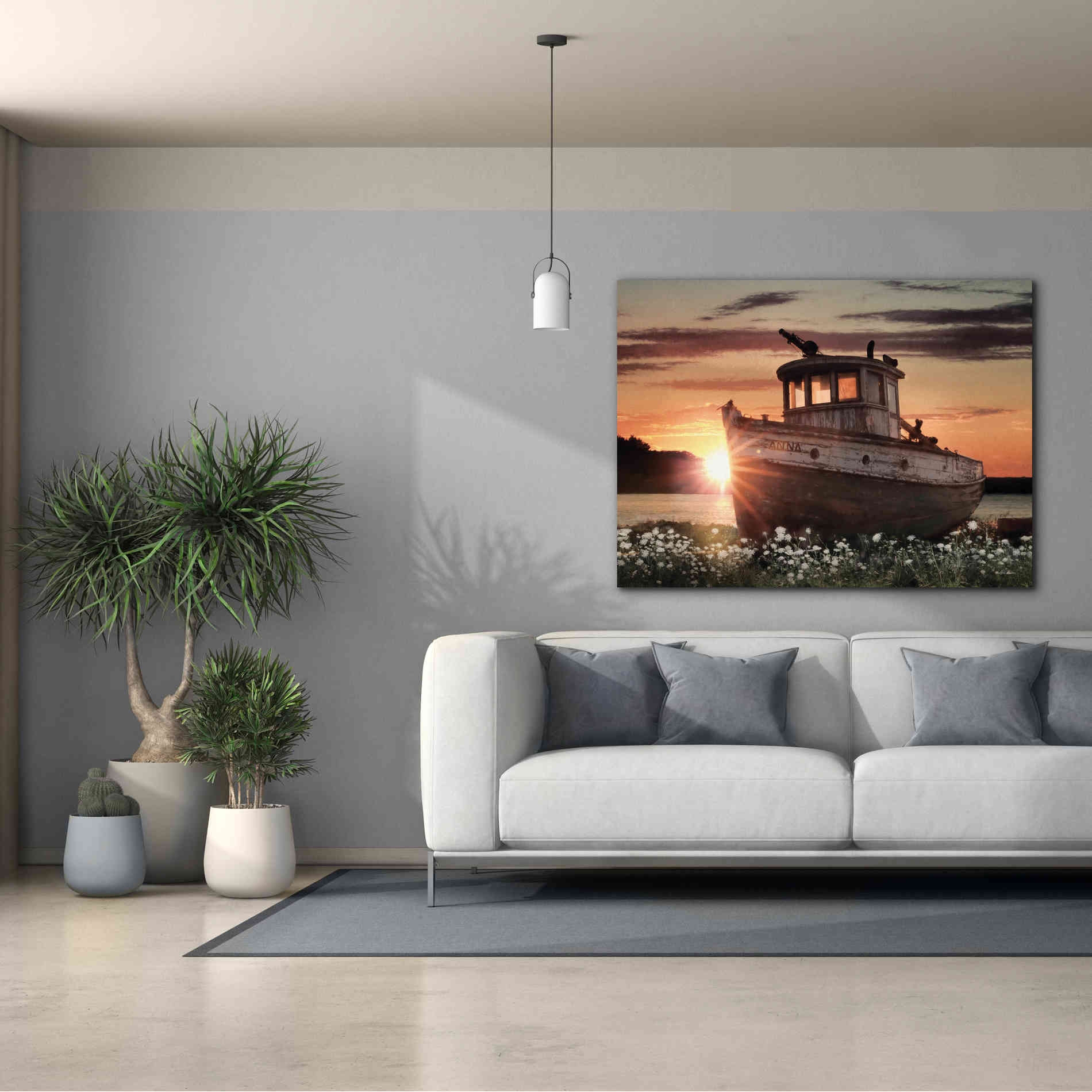 'Anna' by Lori Deiter, Canvas Wall Art,54 x 40
