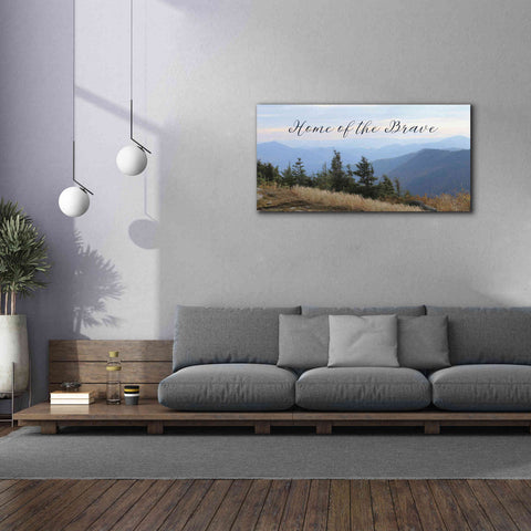Image of 'Home of the Brave' by Lori Deiter, Canvas Wall Art,60 x 30