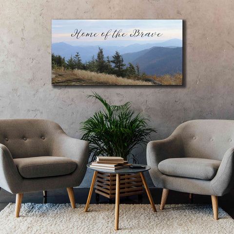 Image of 'Home of the Brave' by Lori Deiter, Canvas Wall Art,60 x 30