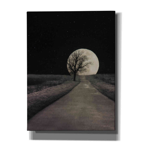 Image of 'Moonlit Country Road' by Lori Deiter, Canvas Wall Art