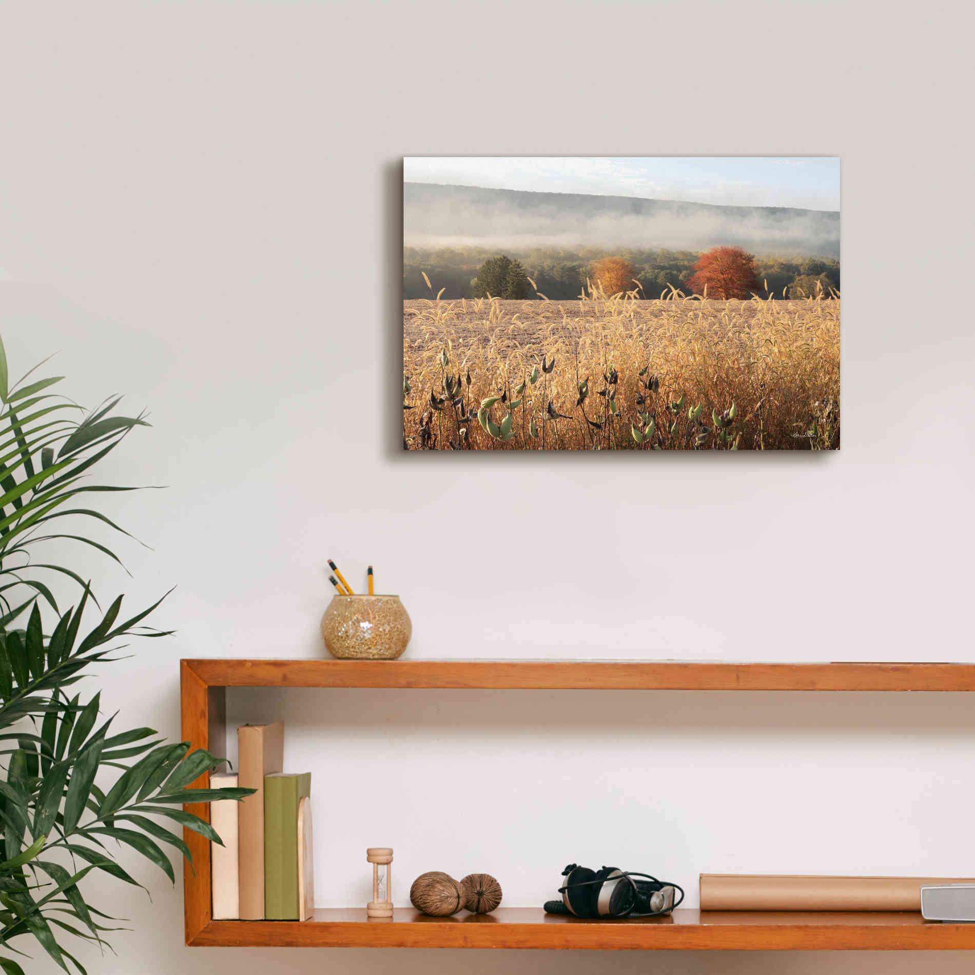 'Autumn Shades' by Lori Deiter, Canvas Wall Art,18 x 12