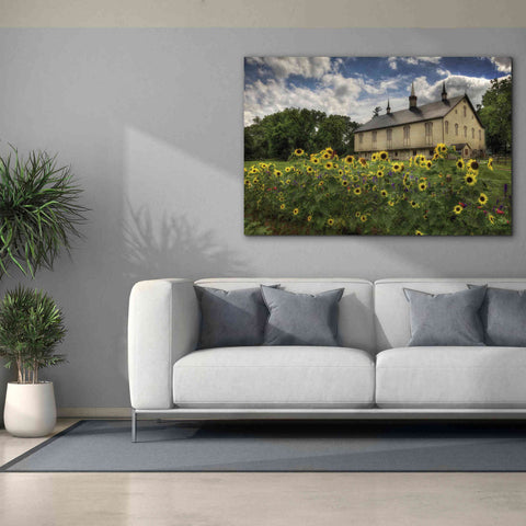 Image of 'Sunflower Garden' by Lori Deiter, Canvas Wall Art,60 x 40
