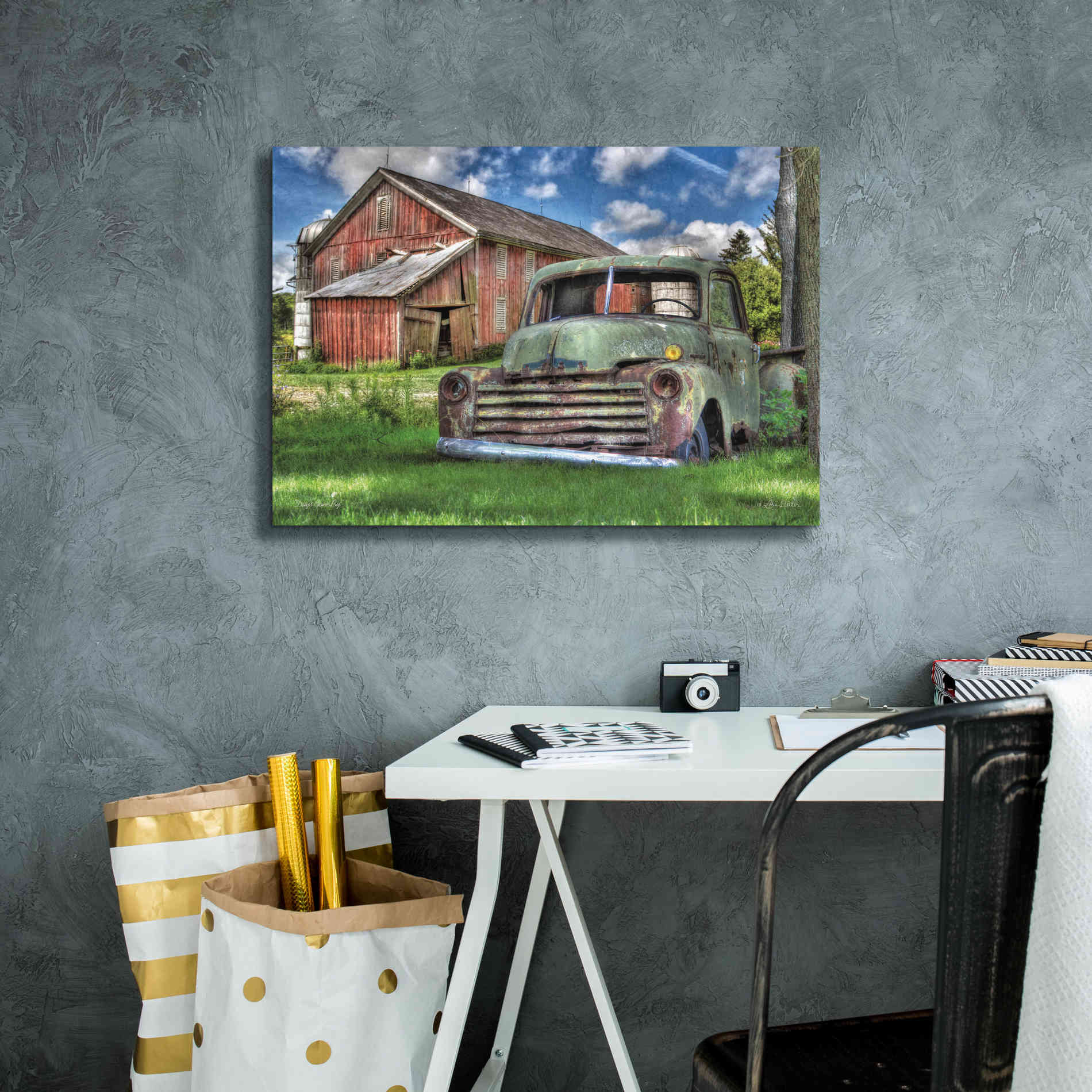 'Days Gone By' by Lori Deiter, Canvas Wall Art,26 x 18