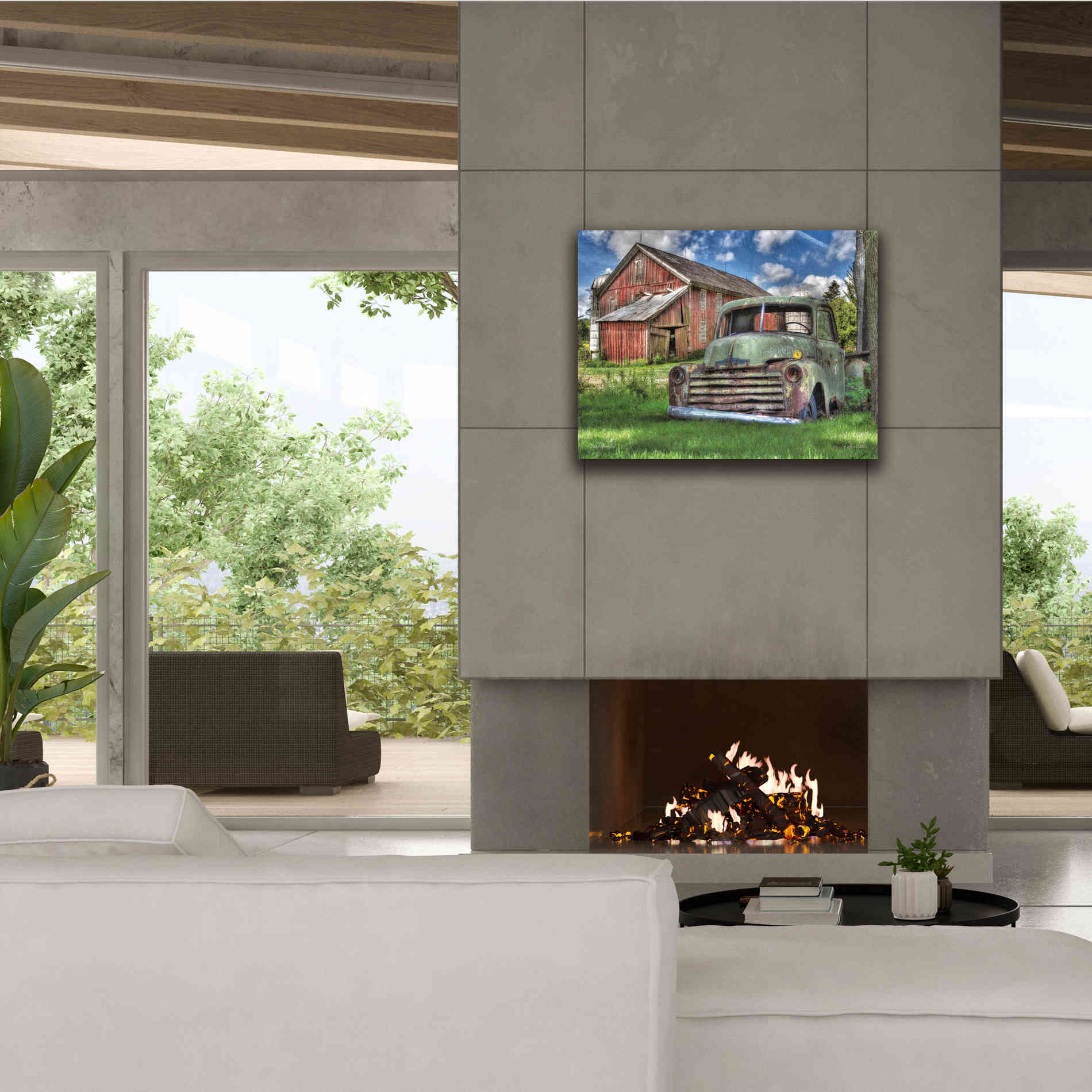 'Days Gone By' by Lori Deiter, Canvas Wall Art,34 x 26