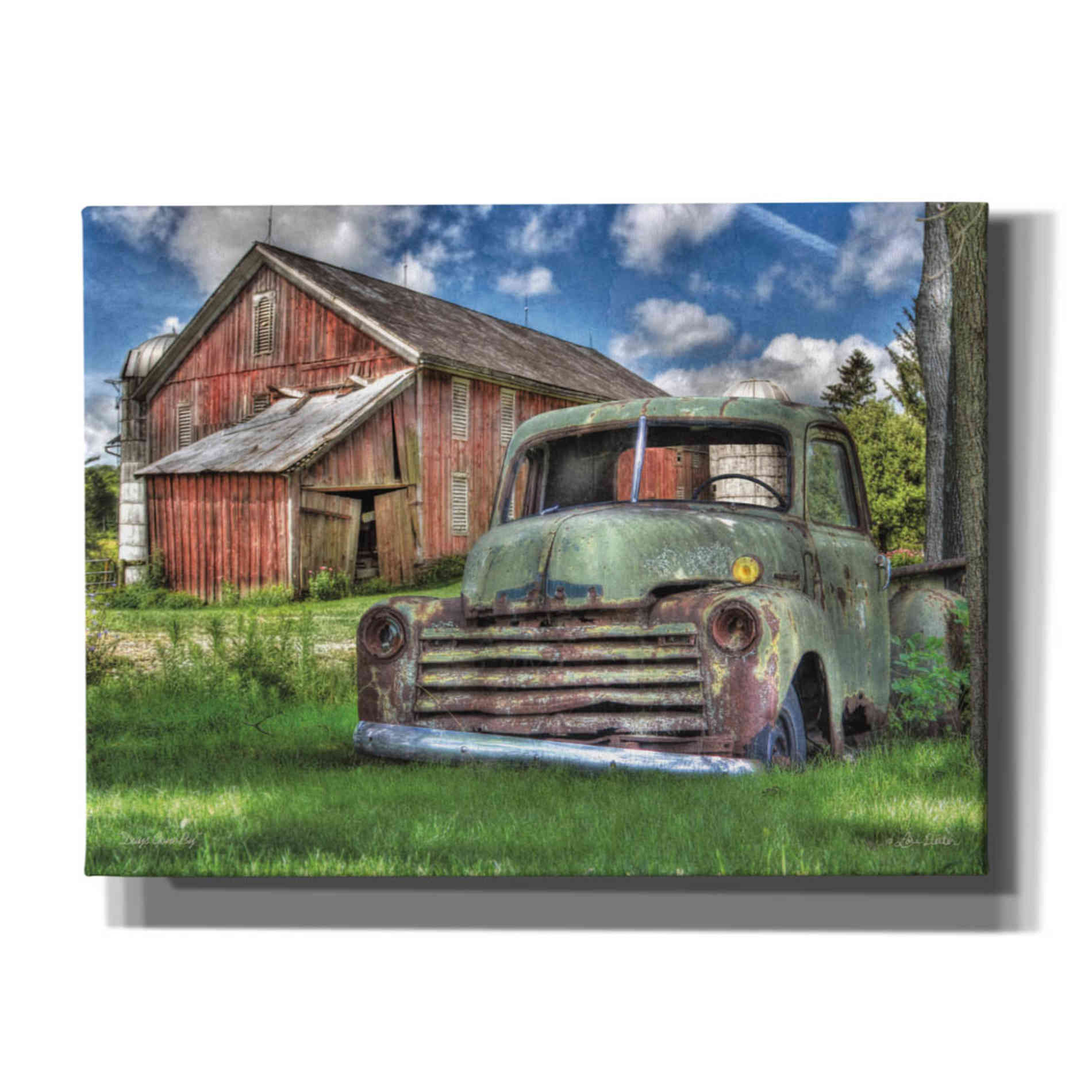 'Days Gone By' by Lori Deiter, Canvas Wall Art