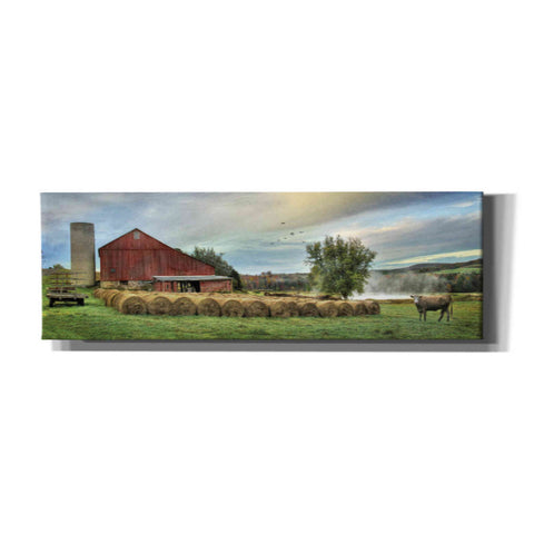 Image of 'Hay Harvest' by Lori Deiter, Canvas Wall Art
