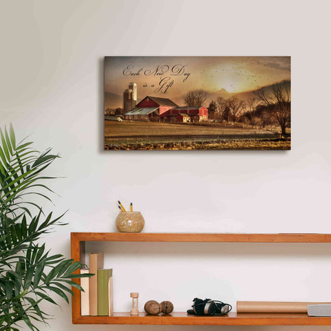 Image of 'Each New Day' by Lori Deiter, Canvas Wall Art,24 x 12