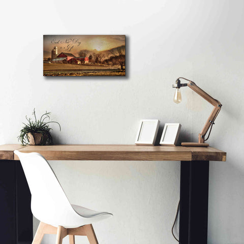 Image of 'Each New Day' by Lori Deiter, Canvas Wall Art,24 x 12