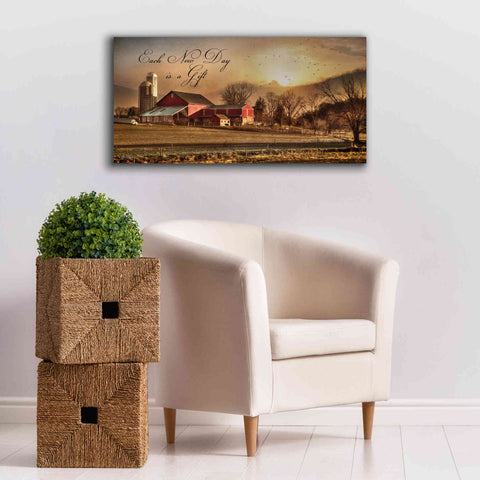 Image of 'Each New Day' by Lori Deiter, Canvas Wall Art,40 x 20