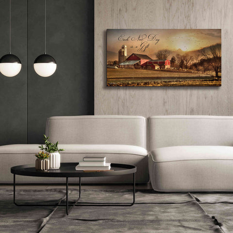 Image of 'Each New Day' by Lori Deiter, Canvas Wall Art,60 x 30