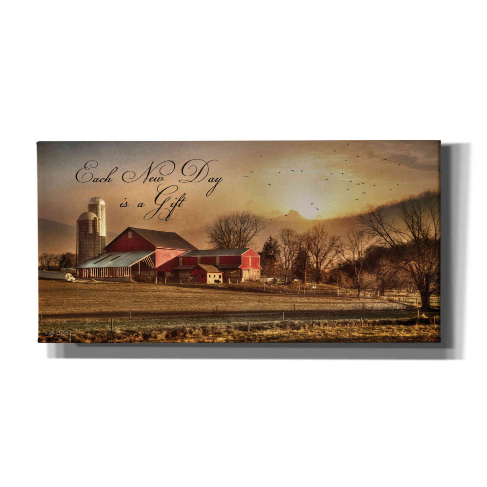 'Each New Day' by Lori Deiter, Canvas Wall Art