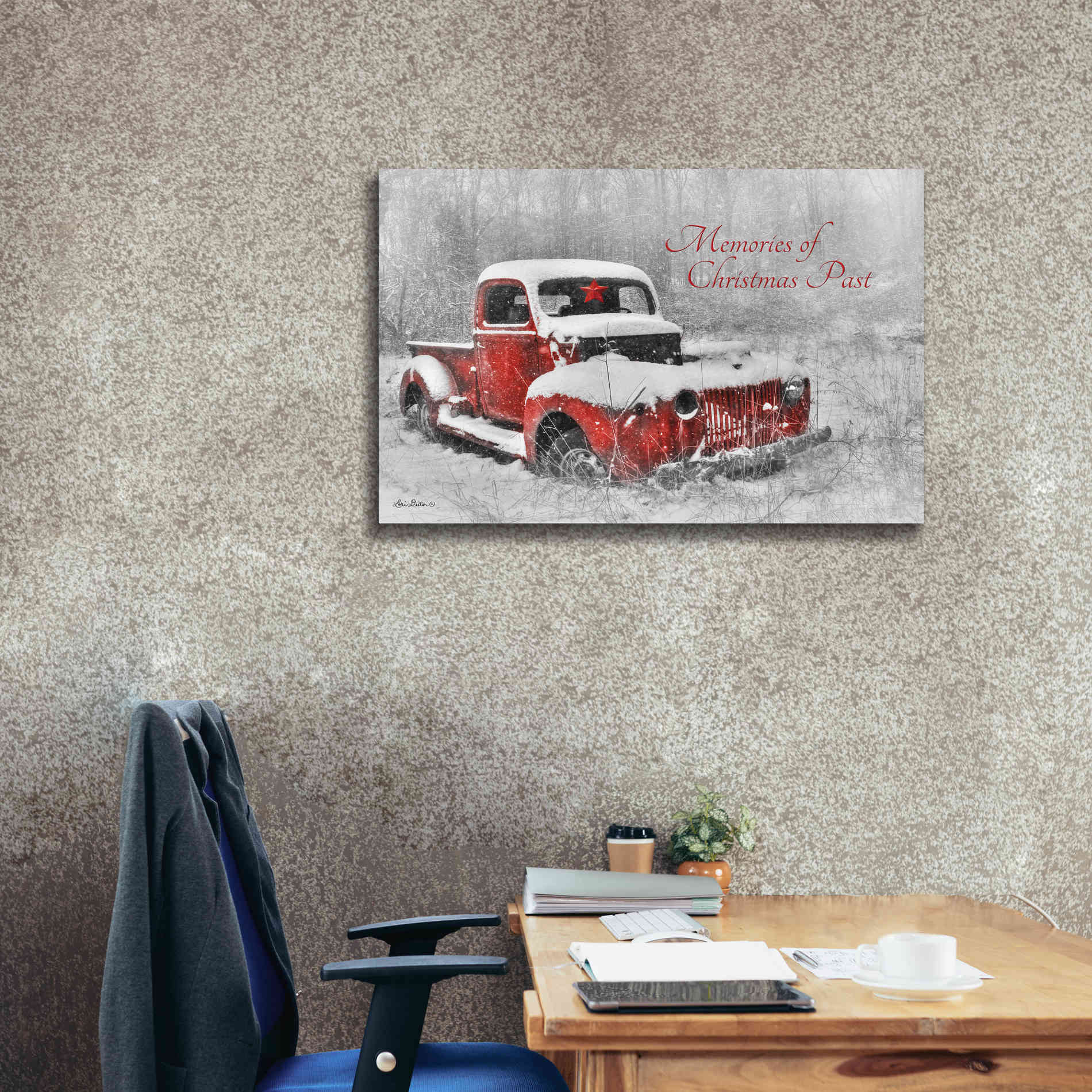 'Christmas Past' by Lori Deiter, Canvas Wall Art,40 x 26