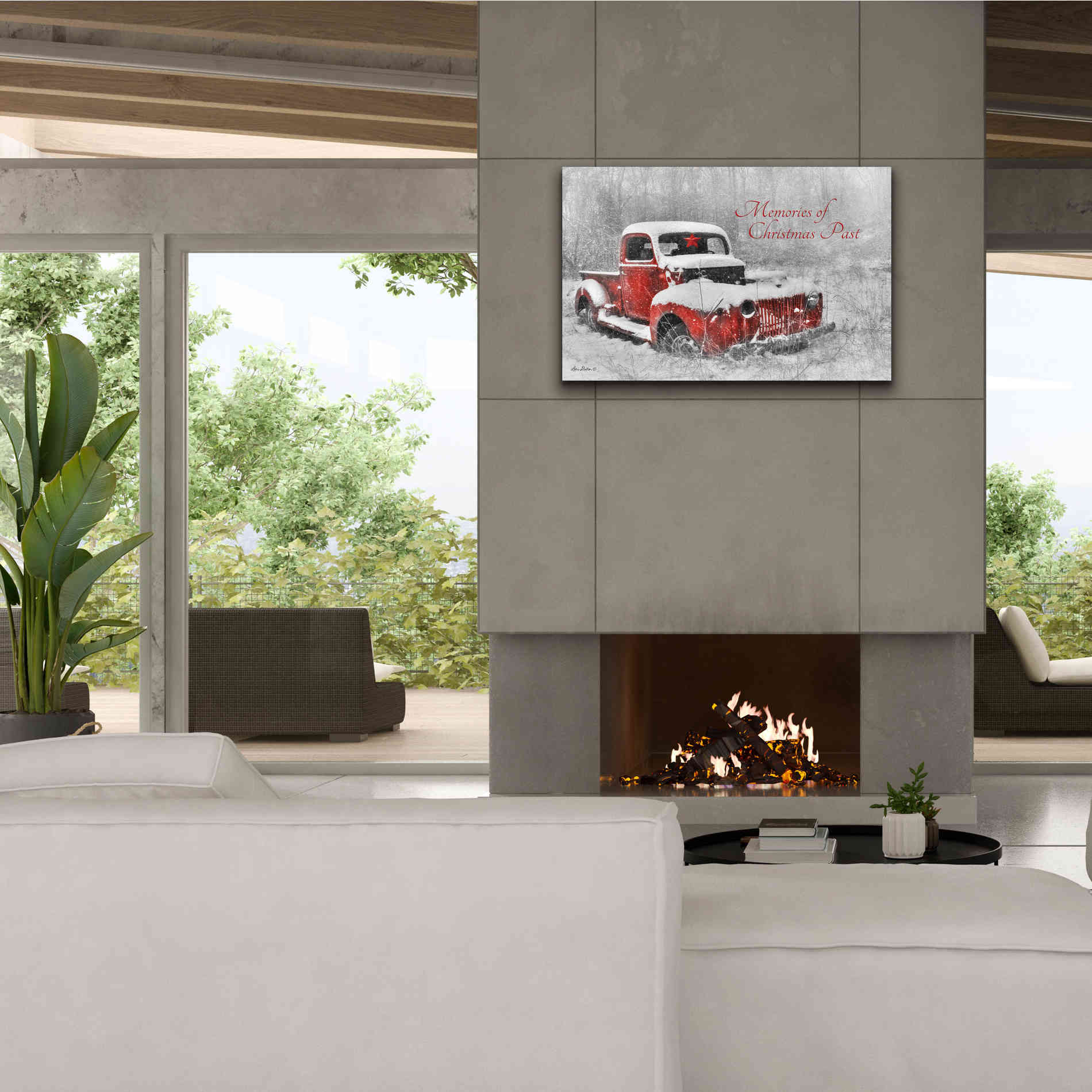 'Christmas Past' by Lori Deiter, Canvas Wall Art,40 x 26