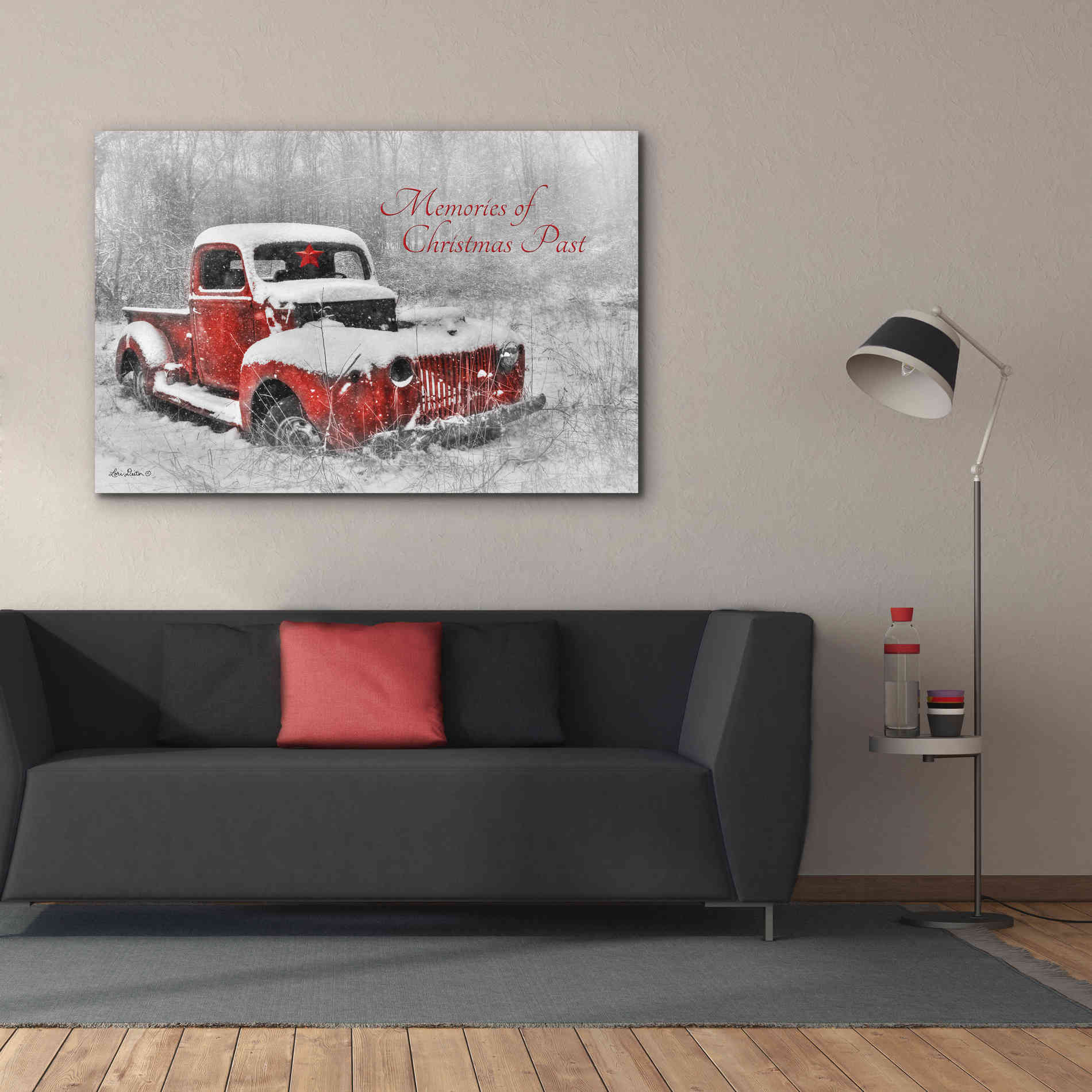 'Christmas Past' by Lori Deiter, Canvas Wall Art,60 x 40