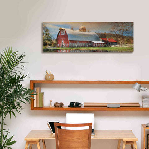 Image of 'Starr Farm' by Lori Deiter, Canvas Wall Art,36 x 12
