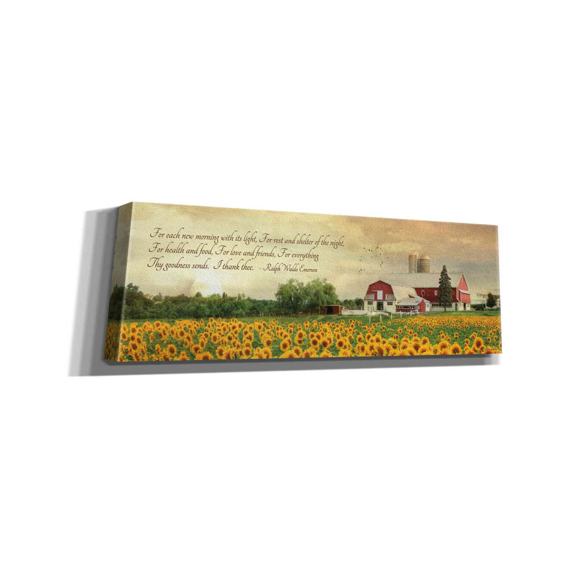 'I Thank Thee' by Lori Deiter, Canvas Wall Art