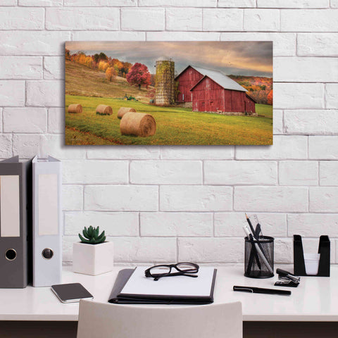 Image of 'Autumn Breeze' by Lori Deiter, Canvas Wall Art,24 x 12