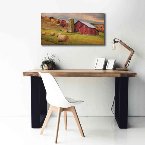 Image of 'Autumn Breeze' by Lori Deiter, Canvas Wall Art,40 x 20