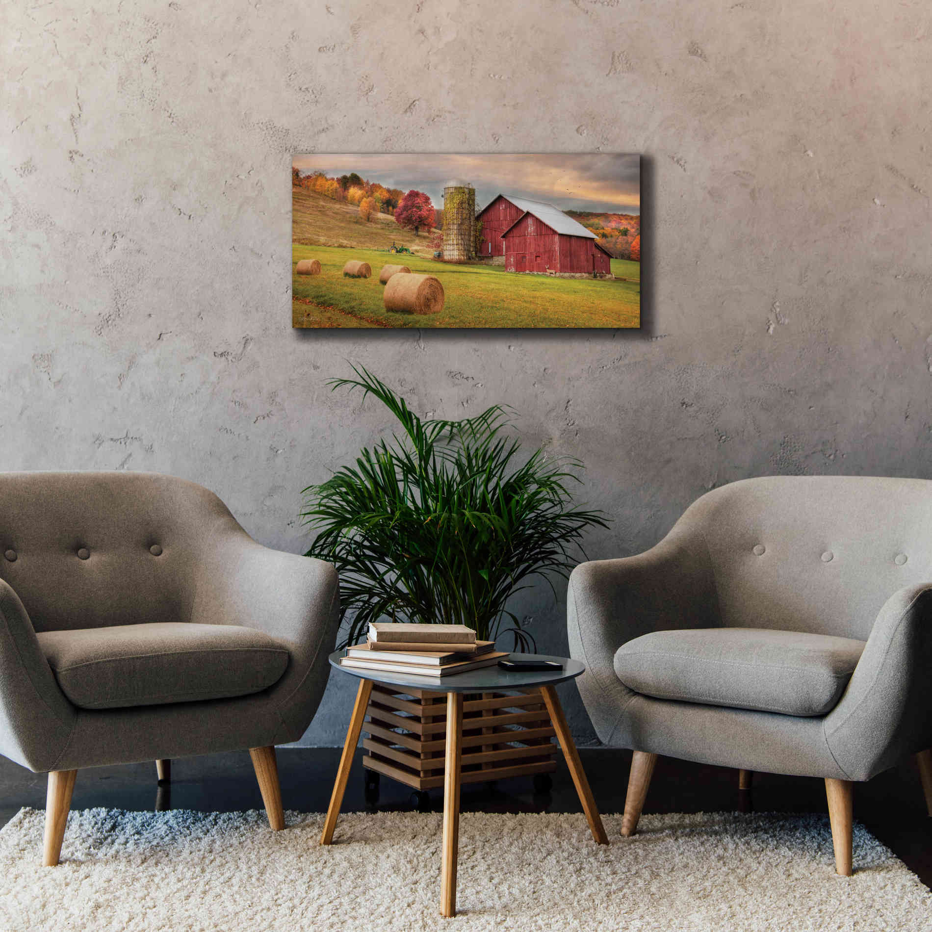 'Autumn Breeze' by Lori Deiter, Canvas Wall Art,40 x 20