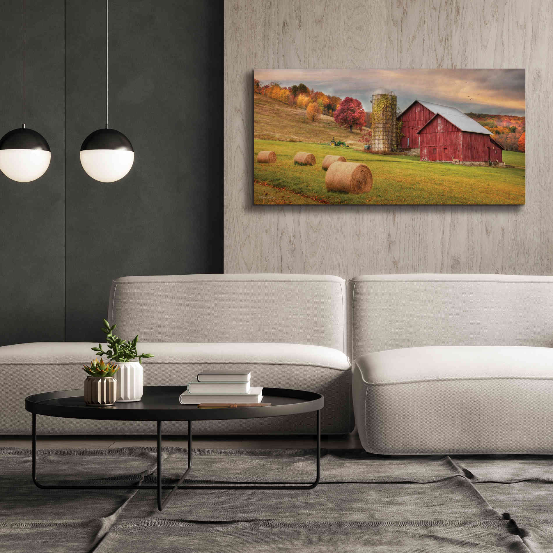 'Autumn Breeze' by Lori Deiter, Canvas Wall Art,60 x 30