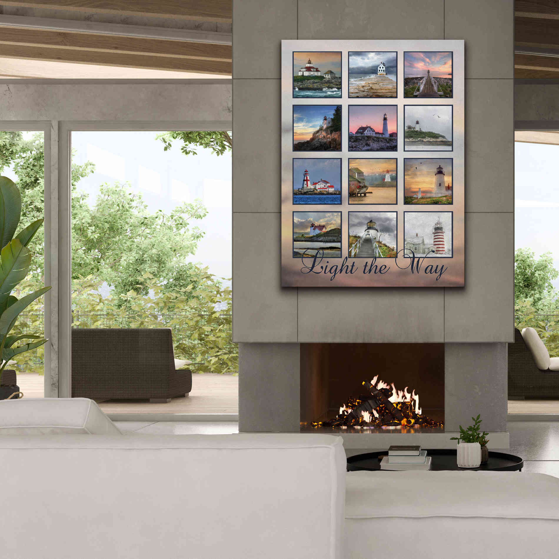 'Light the Way' by Lori Deiter, Canvas Wall Art,40 x 54