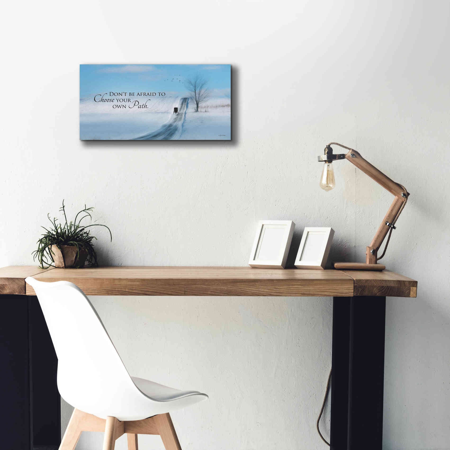 'Choose Your Own Path' by Lori Deiter, Canvas Wall Art,24 x 12