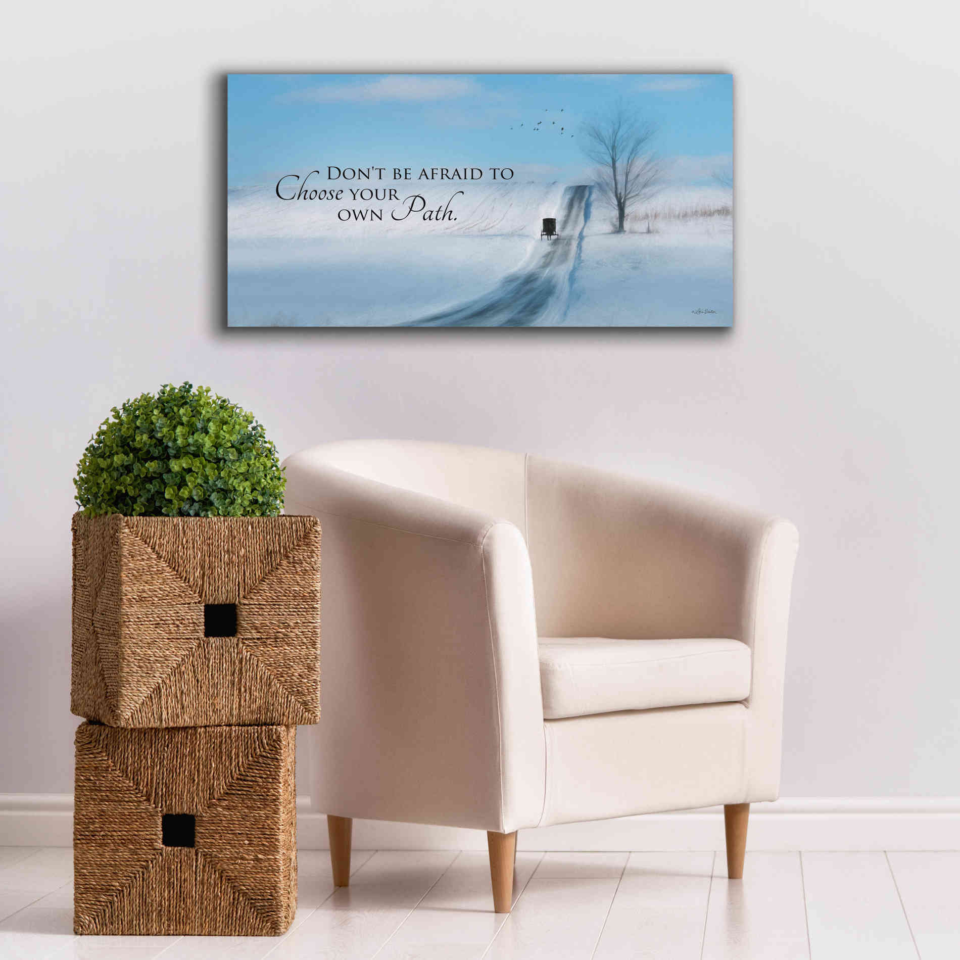 'Choose Your Own Path' by Lori Deiter, Canvas Wall Art,40 x 20