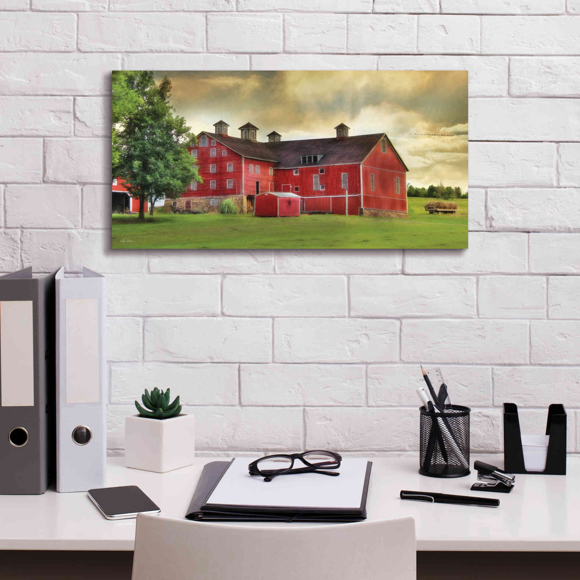 'Aging Gracefully' by Lori Deiter, Canvas Wall Art,24 x 12