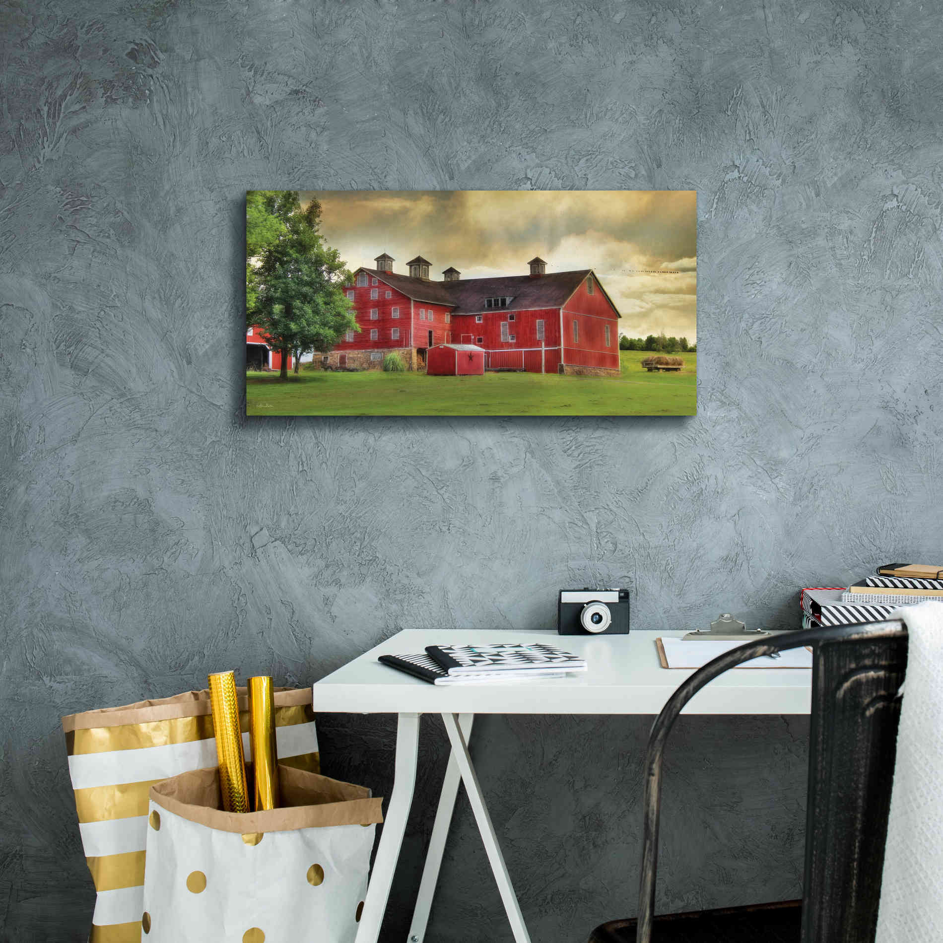 'Aging Gracefully' by Lori Deiter, Canvas Wall Art,24 x 12
