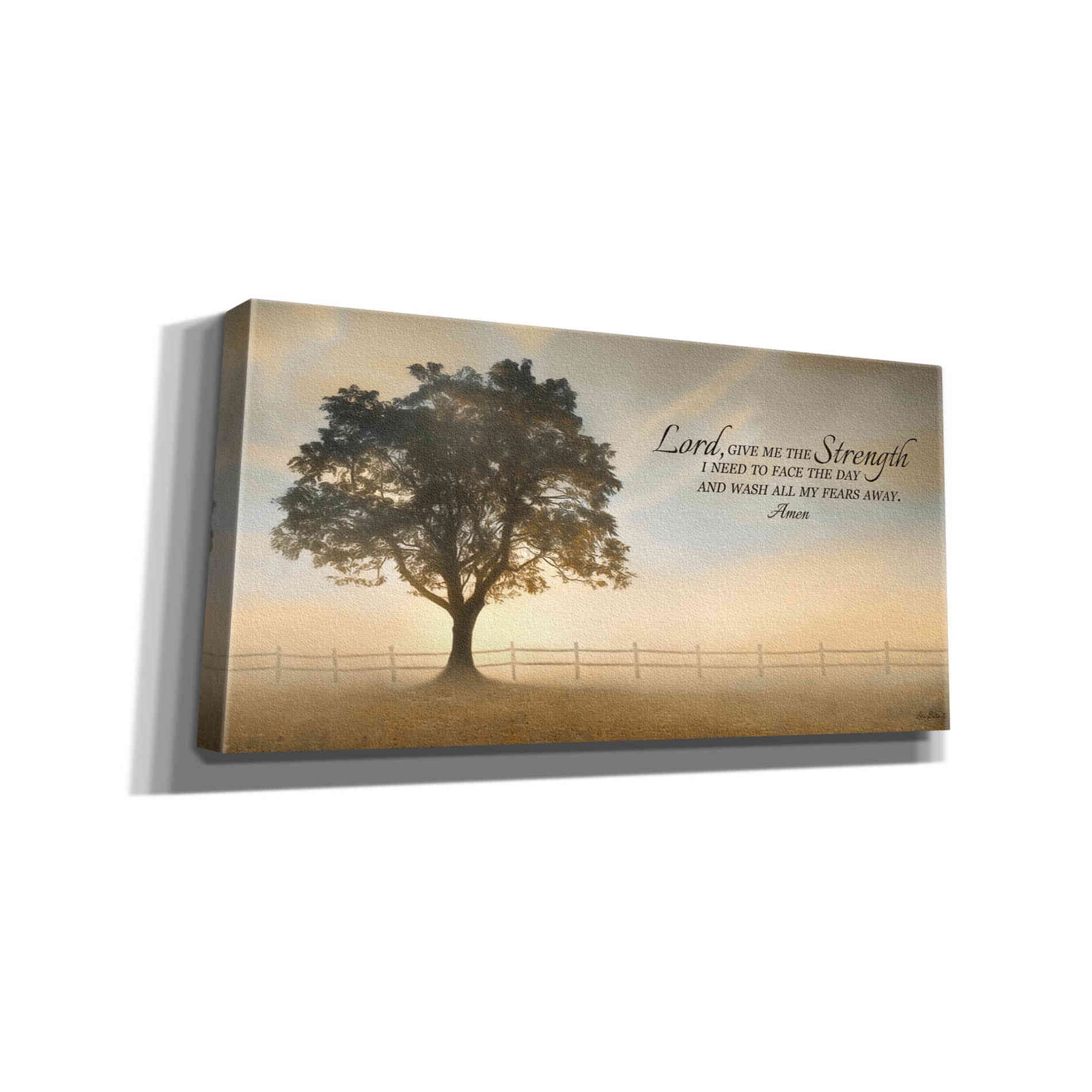 'Daily Prayer' by Lori Deiter, Canvas Wall Art