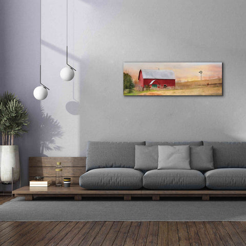 Image of 'Horse Farm' by Lori Deiter, Canvas Wall Art,60 x 20